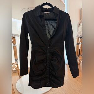 Superdown Black Long Sleeve Dress